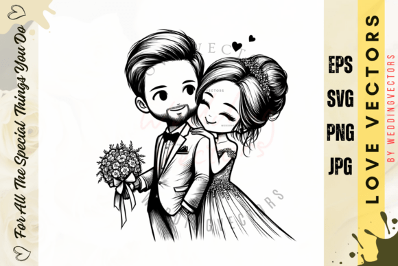 C4234 Wedding & Love Vectors: A Modern Design Toolkit