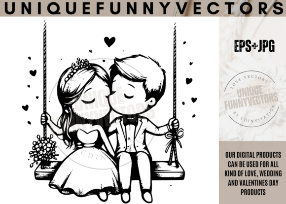 Love and Wedding Illustrations 245: Capturing Romance in Design