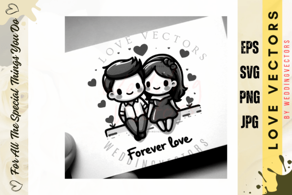 Wedding Couple and Love Vectors - C422: A Designer's Guide